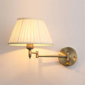 American casual foldable wall lamp bedroom bedside lamp background wall lamp study lamp long pole lamp telescopic wall lamp