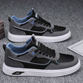Men's work shoes spring 2025 new waterproof leather youth sneakers men's versatile casual sports trendy shoes spring