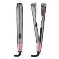 Best selling electric automatic spiral curling iron two-in-one twist straight hair curler wave splint curling straight dual-use hair care