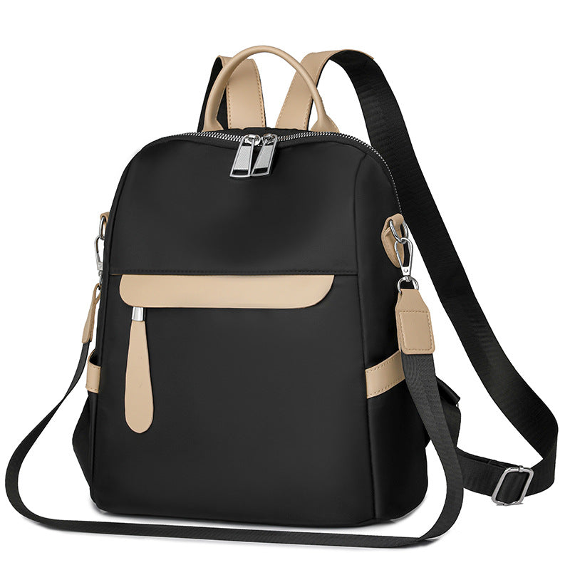 Oxford cloth backpack women's 2022 new Korean version fashion versatile women's anti-theft back versatile travel trendy bag women