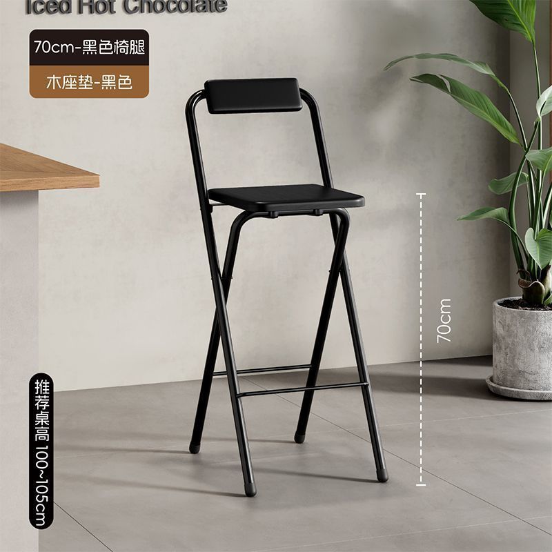 Bar chair, high stool, foldable chair, high foldable chair, dining chair, bar counter, cashier counter, high foldable portable chair