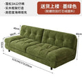 Sofa living room bedroom rental apartment italianaccessible luxury cloud sofa fabric fabric small apartment sofa bed