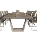 Conference table negotiation table desk and chair set training office furniture rectangular table office large minimalist modern