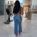 European and american style women's denim camisole -  cross-border fashion, sexy hot girl style, rhinestone embellished, adjustable top