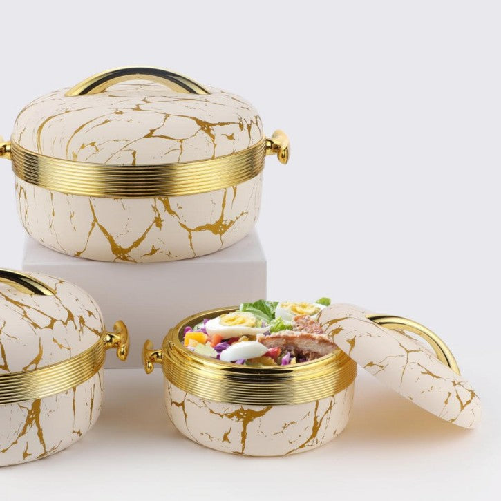 Insulated food container - classic design with colorful packaging - keeps food warm for approximately 6 hours