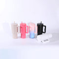 New 3rd generation 30oz ice tumbler with 304 stainless steel handle, insulated mug with convenient straw, car cup, stylish multi-color options