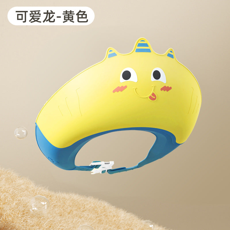 Kids' shampoo cap, baby waterproof bath visor, adjustable newborn infant hair washing cap, baby hair washing gadget