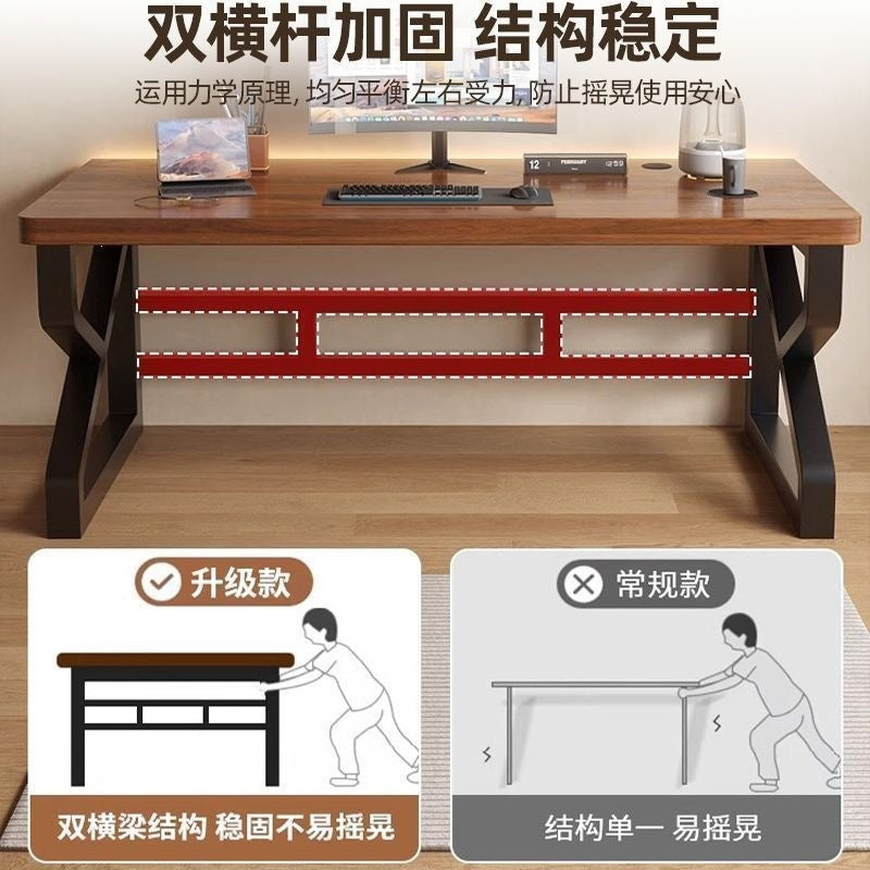 Desk, desktop, home table, gaming desk, bedroom study writing desk, office desk, simple rectangular computer desk