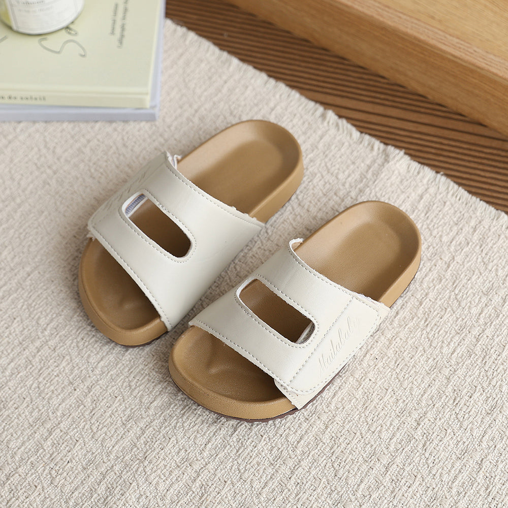 Korean style summer new children's sandals & slippers - versatile boys' shoes, soft-soled girls' beach shoes, summer anti-slip eva slippers