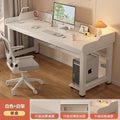 Computer desk desktop double desk student home bedroom study desk with baffle e-sports table simple office desk