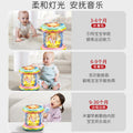 Infant and toddler carousel hand drum, baby early education educational light music drum toy, kids wholesale gift