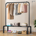 Simple clothes drying rack floor-standing for home clothes rack bedroom dormitory coat rack indoor balcony clothes drying clothes pole rack
