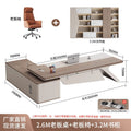 2.6m boss desk+boss chair+ 3.2m bookcase