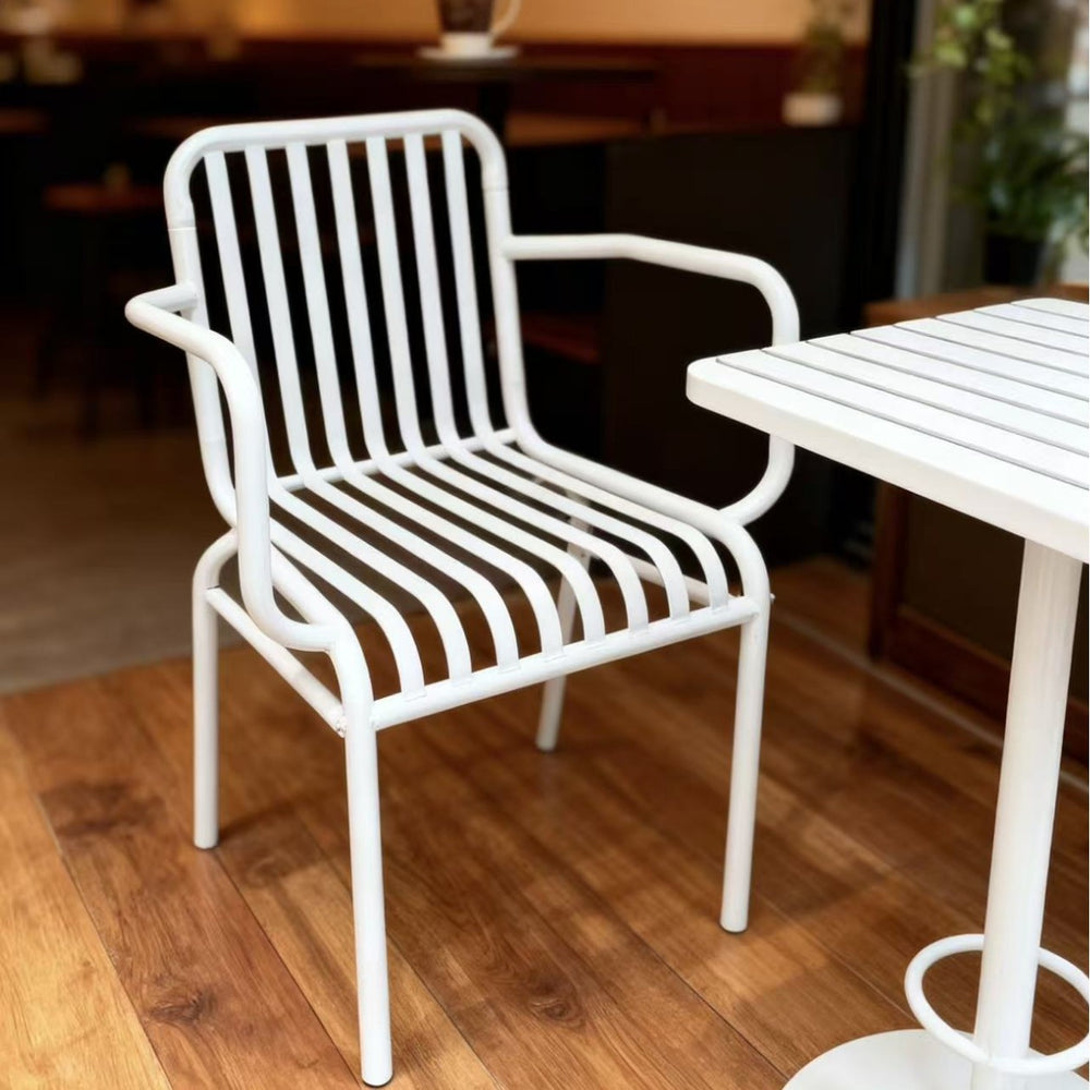 Outdoor chairs, patio outdoor camping table and chairs, cafe conversation set, bubble tea shop balcony tea chairs, wrought iron