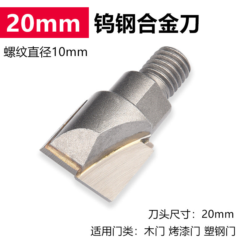 Solid wood door lock slotting machine, hole opener, full set, woodworking installation tools, special artifact for unlocking, upgraded version