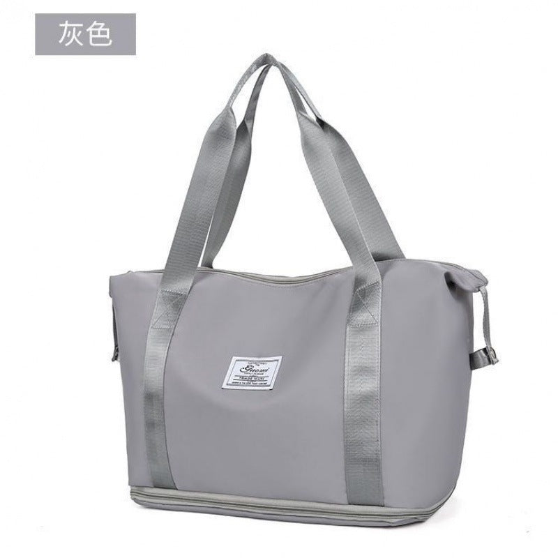 Women's short-distance luggage, business travel bags, portable large-capacity storage bags, folding lightweight travel bags for storage