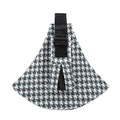 Light blue houndstooth