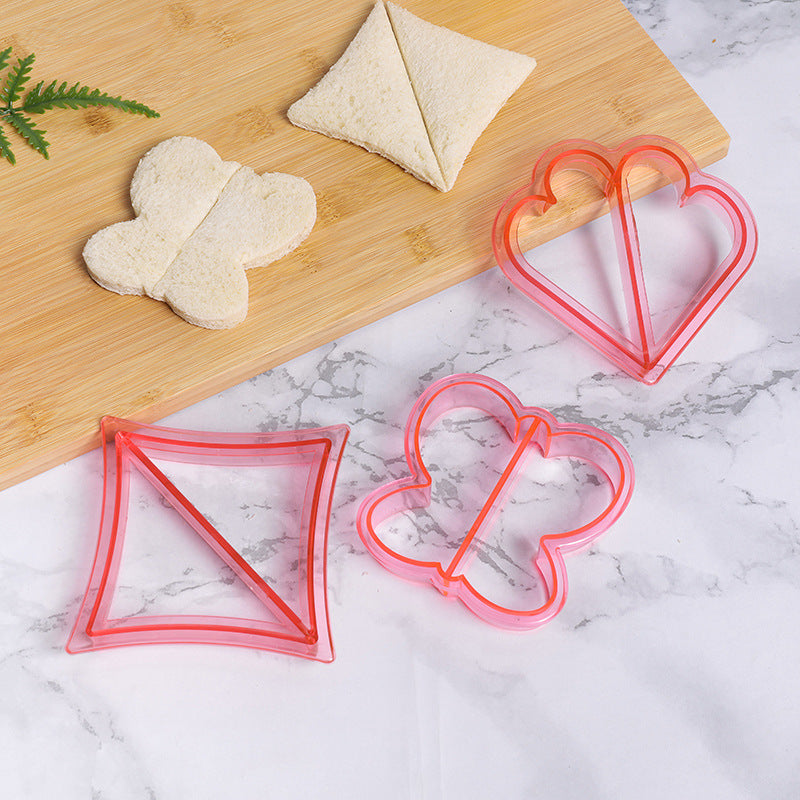 exclusive cartoon pattern bread cutting sandwich animal baking mold diy bread cutting artifact wholesale