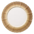 Ins embossed light luxury ceramic dinner plate - nordic high-end style for restaurants, hotels, steak, and dim sum presentation