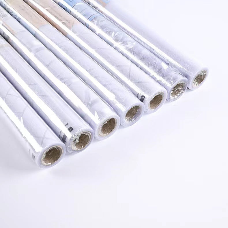 Cross-border  plastic seal small roll static glue-free glass film bathroom window anti-privacy thermal insulation matte sticker