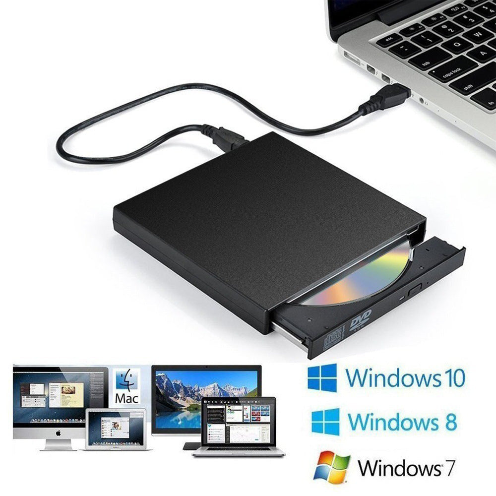 External optical drive box usb3.0 portable mobile type-c read disc cd play external optical drive dvd