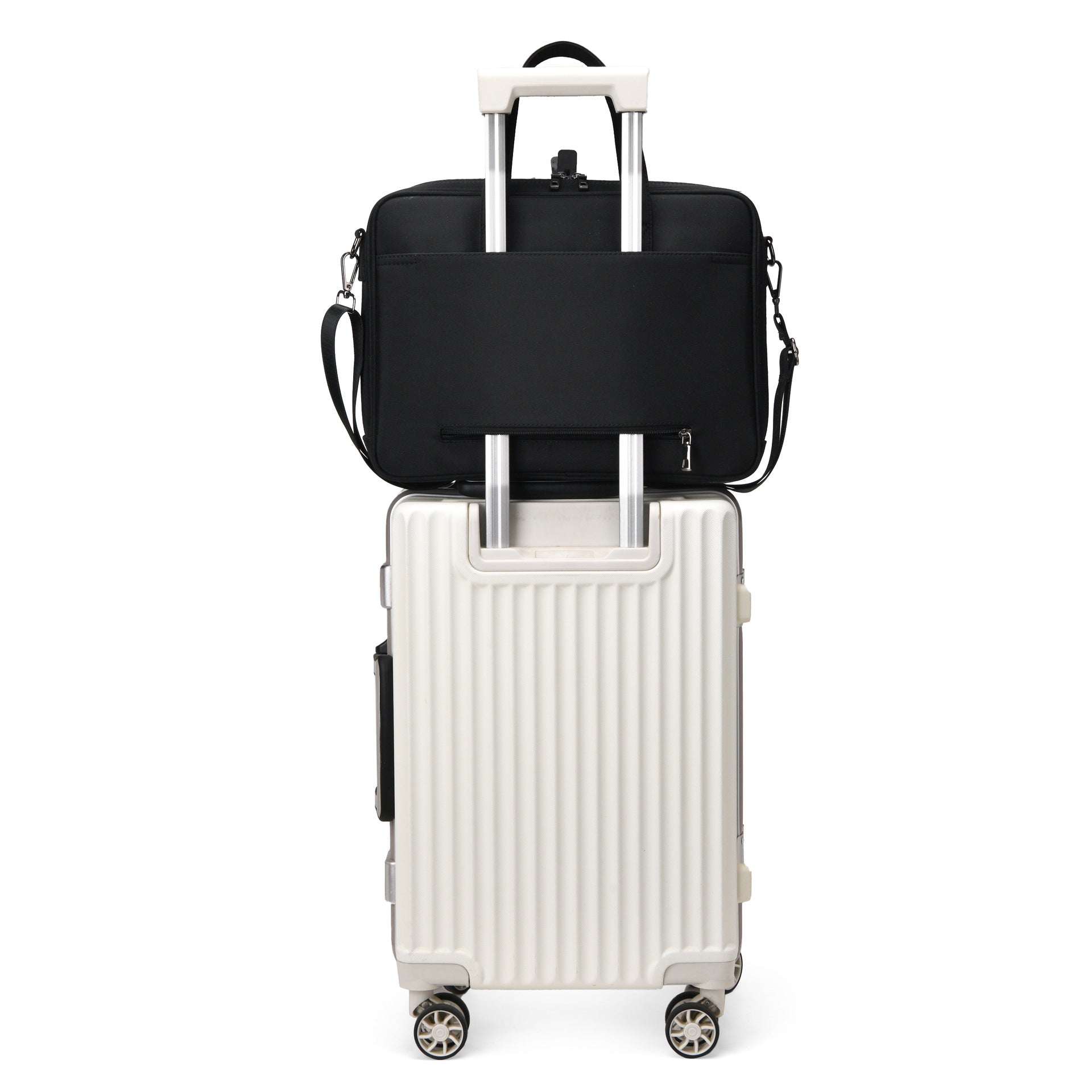 Factory wholesale computer bag new large-capacity business handbag can be hung on business trips, light and simple messenger bag