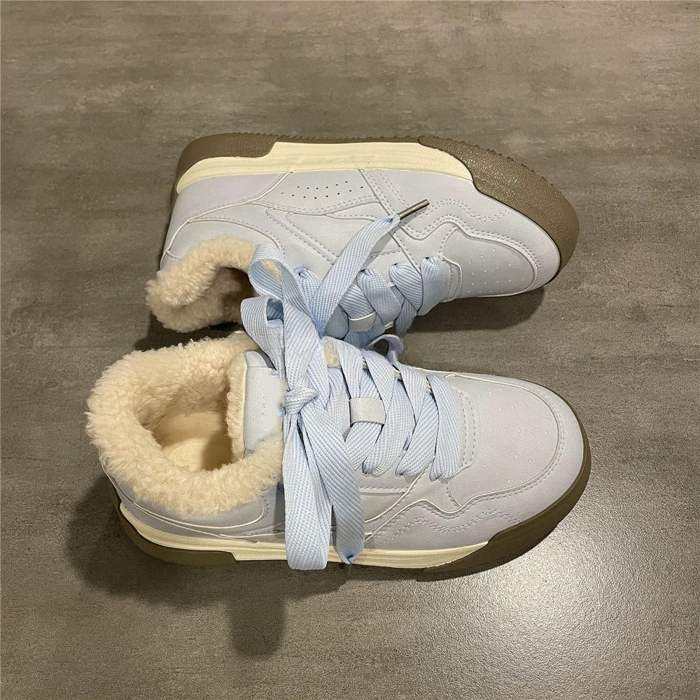 Thick sole sneakers for women 2026new arrival spring autumcasualeasiest for matchniche style lightweight sports ins trendy korean style bread shoes