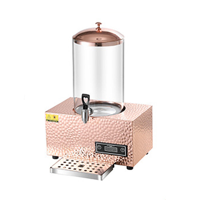 Milk tripod, hotel restaurant glass milk tripod coffee tripod numerical control heating stainless steel hot and cold tripod, juice tripod