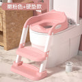 Children's toilet stair-type male child female baby special toilet auxiliary pad ladder step stool toilet seat