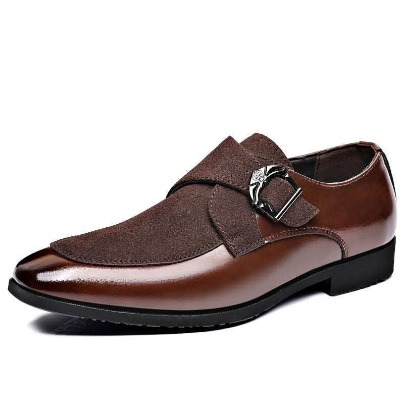 2024 summer men's leather shoes: new business formal & casual dress shoes, suede, british & korean style, pointed toe, plus sizes available