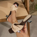 summer new arrival: plus size women's casual comfortable french style fashion high heels for wholesale