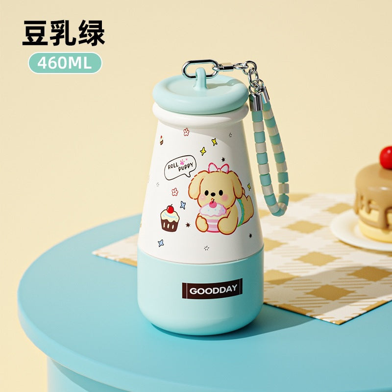 Luxury women's insulated tumbler - stylish hanging chain, 316 stainless steel, cute & portable water bottle - wholesale & customization available