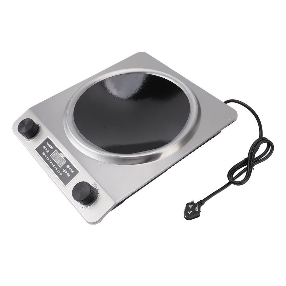 Concave induction cooker for home power, strong fire cooking, no radiation, easy to clean, multifunctional induction cooker cross-border american standard