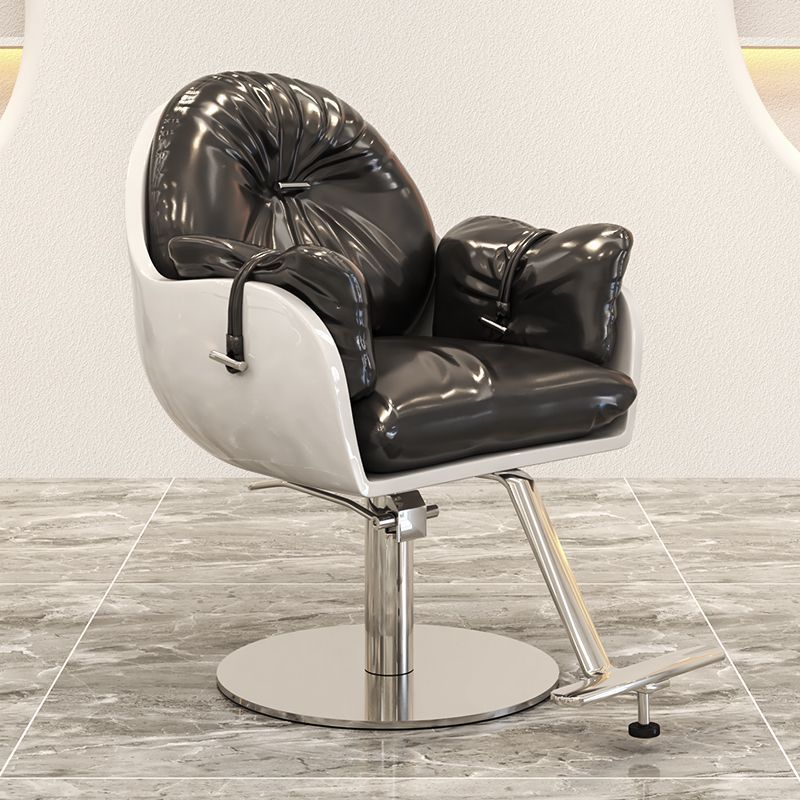 Hairdressing shop chair hairdressing chair internet celebrity hair salon special classy hairdressing shop seat hair cutting stool stainless steel hairdressing chair