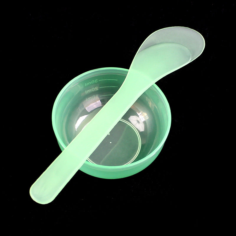 Beauty mask tool set #1: mask bowl + mixing spoon & spatula, makeup bowl, beauty supplies, spa mask mixing bowl set
