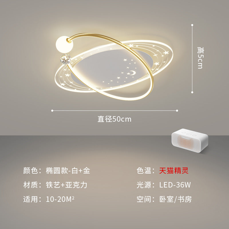 [Strict selection] 2025 new star ceiling light Internet celebrity simple modern atmosphere light luxury romantic gypsy