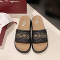 Thick solebear slippers women's summer 2024new arrivaloutwearnon-slipdeodorizing filterindoor homecute sandals