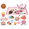 children's simulation tea set, food, dessert, cake, coffee, tea break, afternoon tea, girl's play house gift