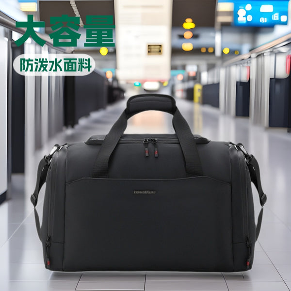 Beilian short-distance travel bag dry and wet separation sports yoga fitness bag cover tie rod large capacity shoe compartment travel bag