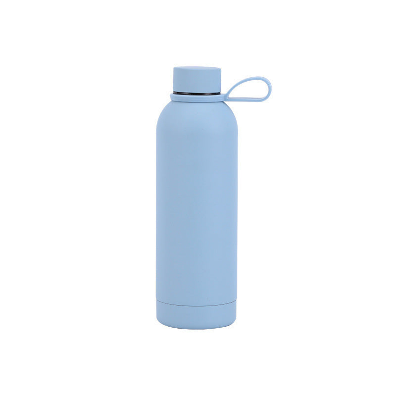 new arrival 304 stainless steel thermos cup large capacity double-layer vacuum small mouth bottle portable car sports water cup