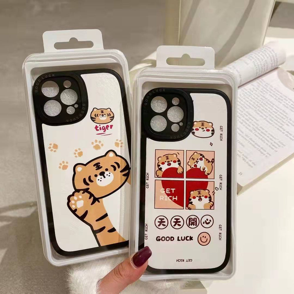 Suitable for vivo s20/y300 chubby cartoon full coverage phone case, iqoo z8x precision hole soft shell protection