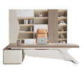 Boss table casual modern accessible luxury president table chairman's office executive table classy sense manager table and chair combination