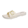 Spring/summer new french style outdoor beach slides women's versatile fashion flat ladies' flip-flops sandals