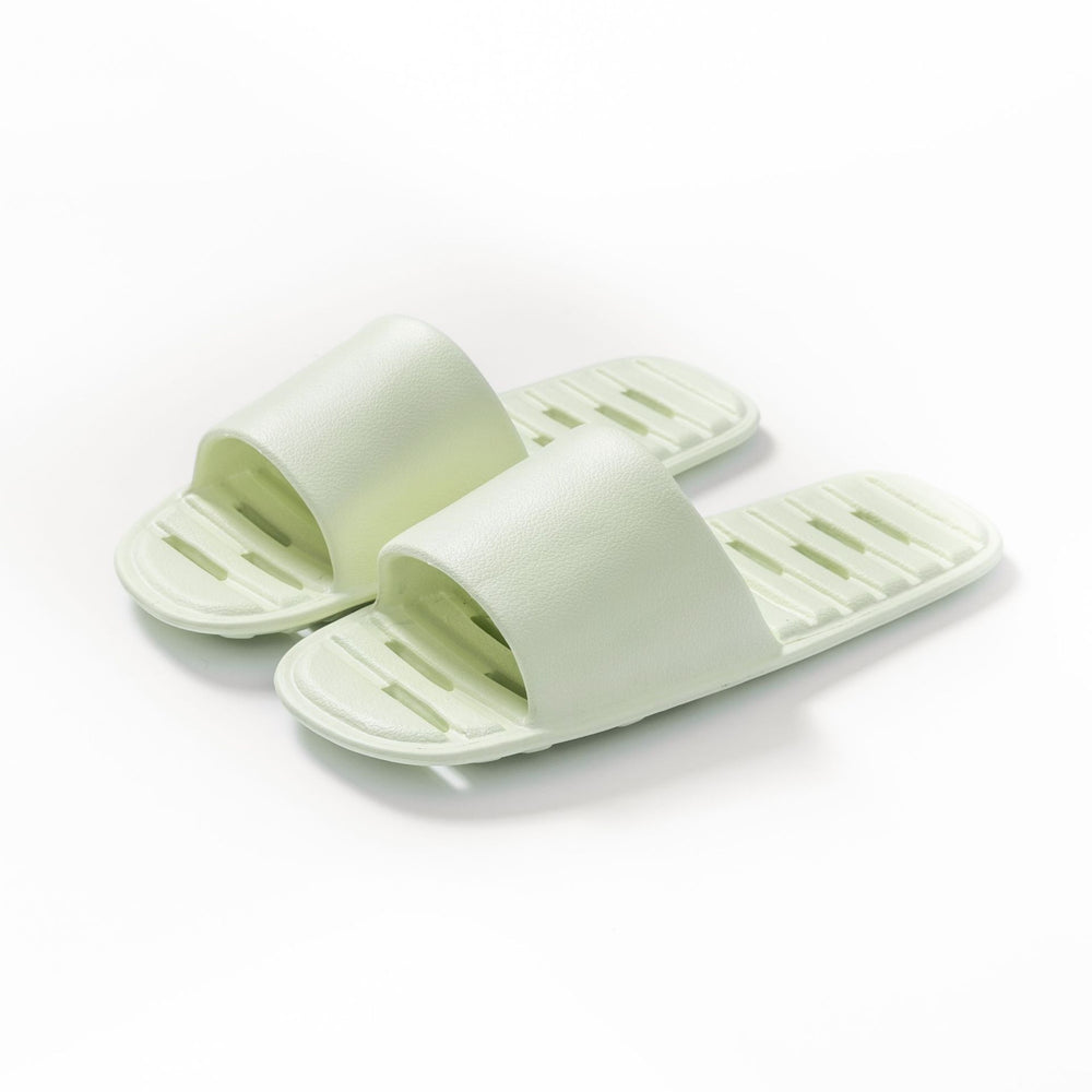 Hotel business trip foldable leaky slippers for women home indoor travel handy gadget bathroom non-slip quick-drying slippers