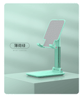 Multifunctional portable phone stand - foldable, height-adjustable, lazy live streaming, telescopic, online class, office desktop, and travel-friendly