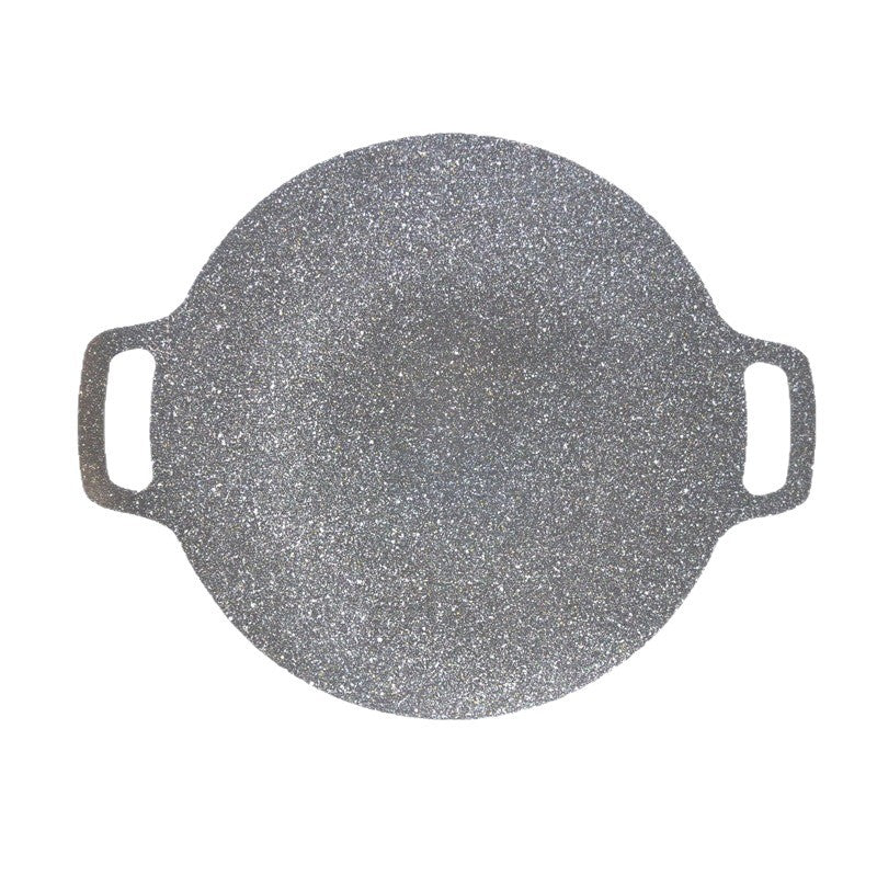 Outdoor baking dishfor homekorean style cassette stove bbq plate iron plate bbq meat pot medical stone frying pan camping style stove