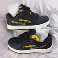 2026 scottish plaid black and red bread shoes, retro casual sneakers, trendy chinese style couple's versatile skate shoes, unisex athletic shoes