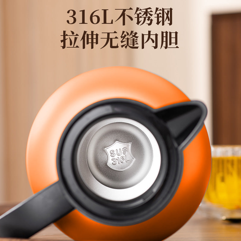 Commercial electric kettle 316l stainless steel tea infuser kettle, new home model with digital display, insulated kettle, vacuum tea brewer