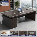 Office desk - minimalist modern manager desk, employee workstation, home computer desk, student study desk, executive desk