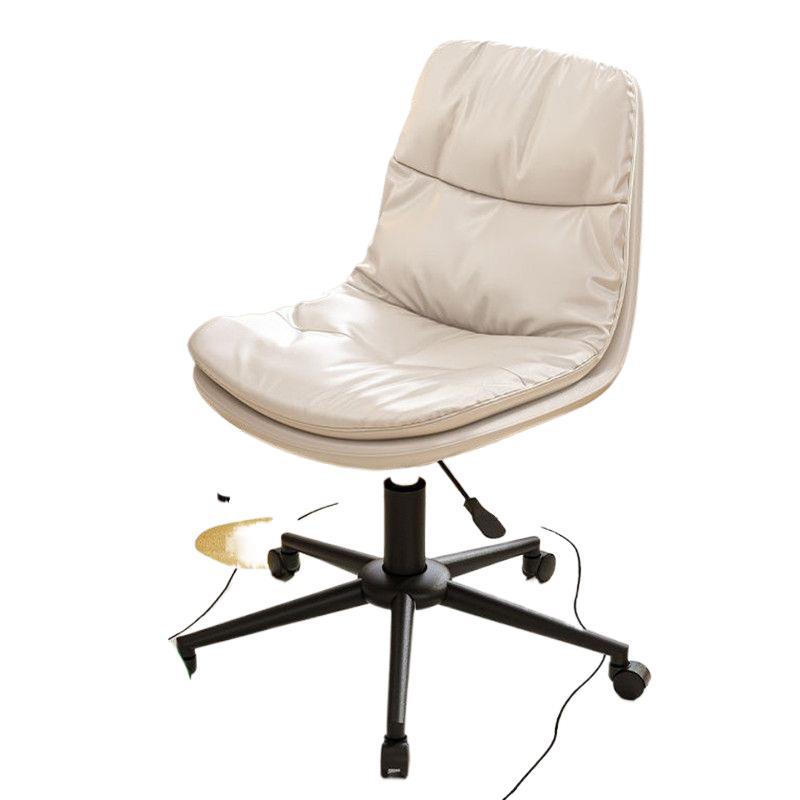 Computer chair, sedentary makeup chair, desk chair, study adjustable stool, college student dormitory casual swivel chair